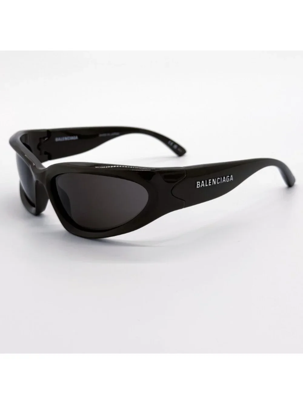 NEW BALENCIAGA BB0157S 008 SUNGLASSES BROWN UNISEX EYEWEAR BALENCIAGA - Picture 4 of 9